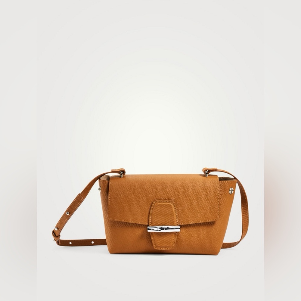 LONGCHAMP Roseau Leather Crossbody Bag
